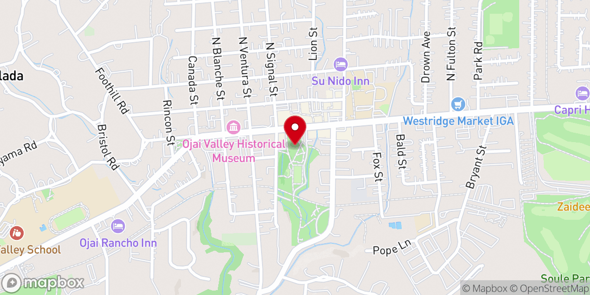 Map showing location of Libbey Park