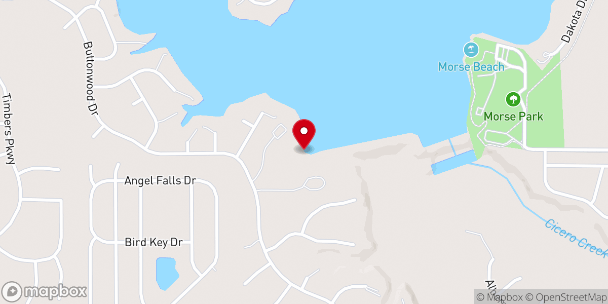 Map showing location of World Outreach Ministry
