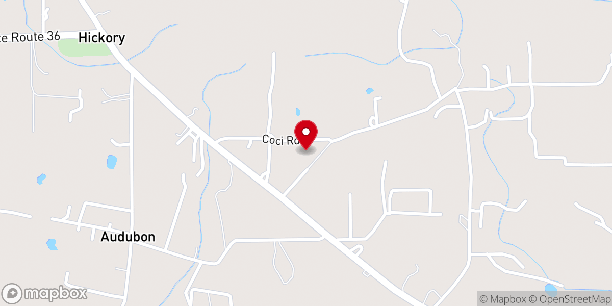Map showing location of The Barn of Pearl River