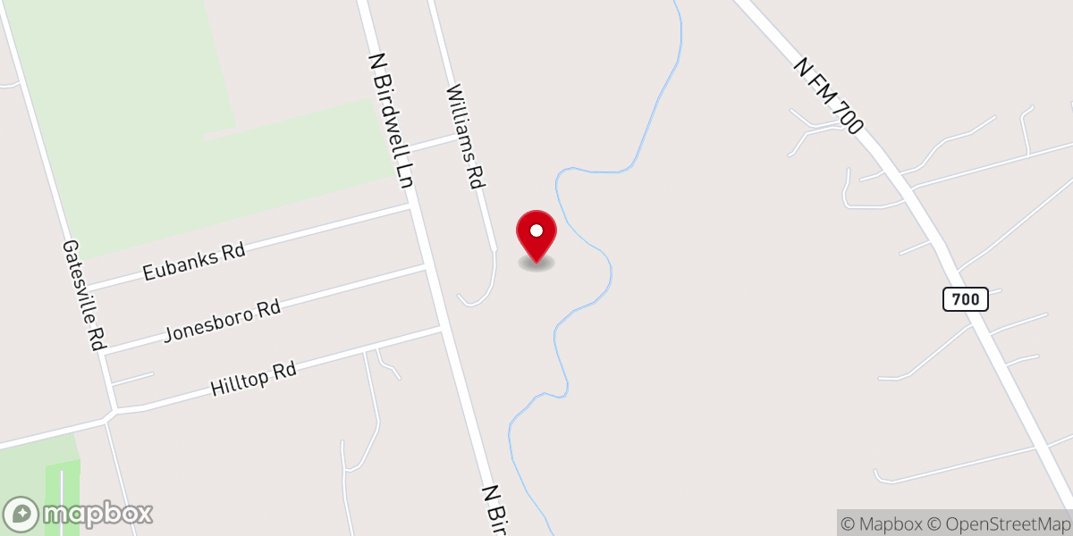 Map showing location of Life Church of Big Spring