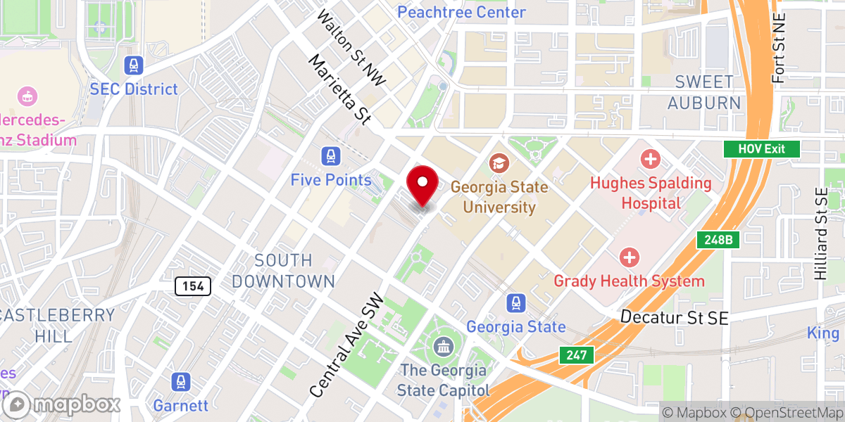Map showing location of Armenian Church of the Apostles Inc