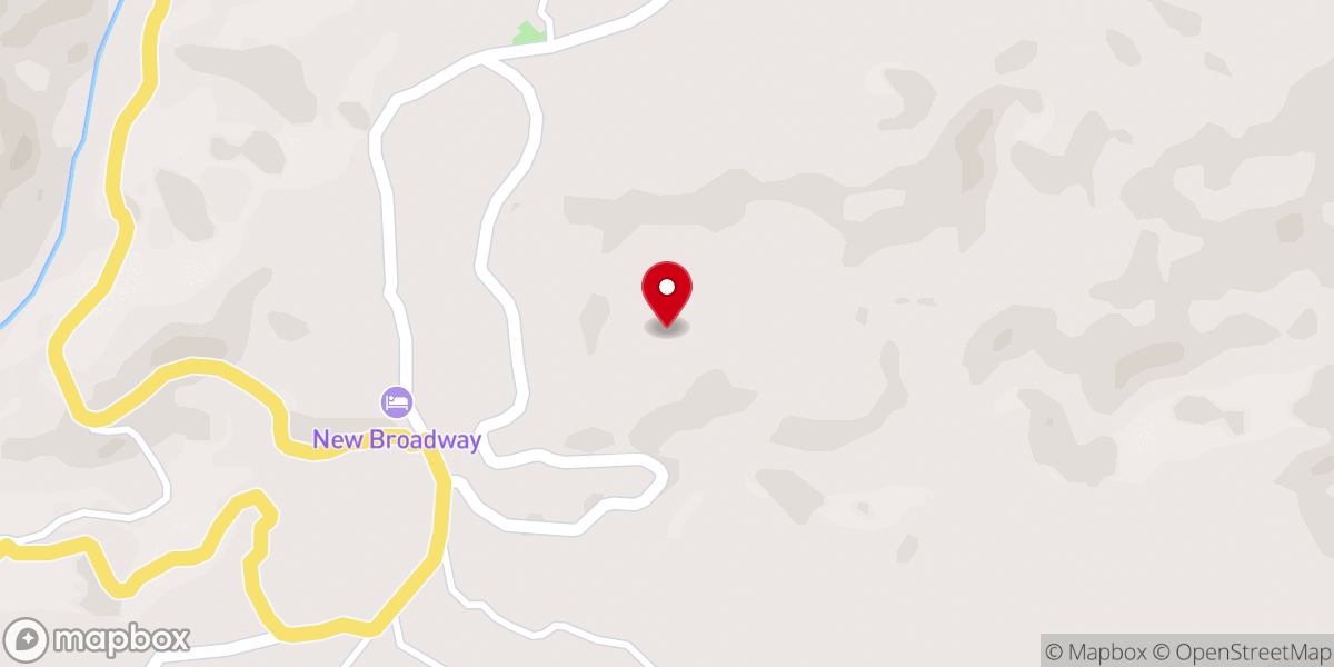 Map showing location of Faith Christian Church