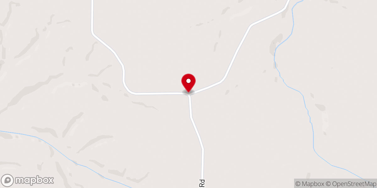 Map showing location of White Oak Church