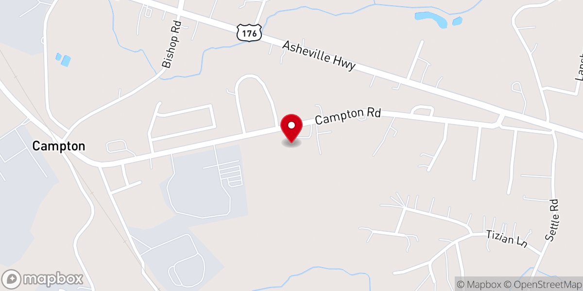 Map showing location of Bethany Slavic Full Gospel Church