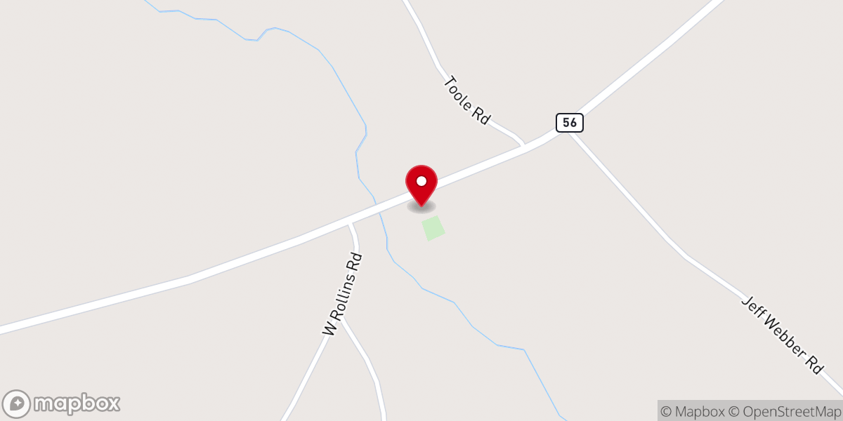 Map showing location of Edmond Chapel Church of God