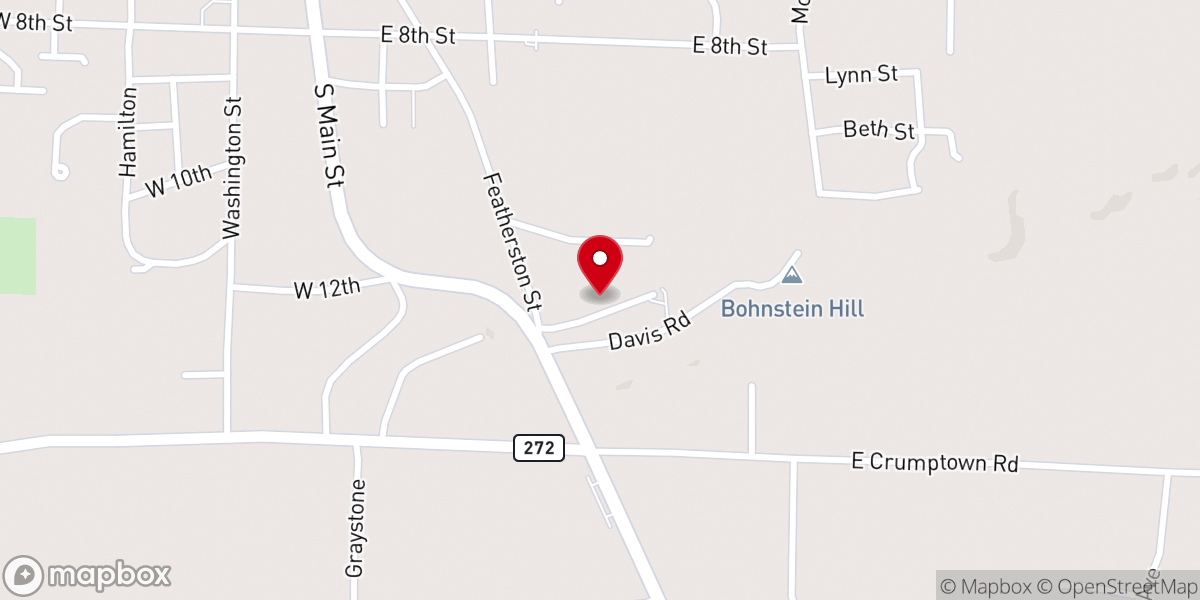 Map showing location of St. Jude Thaddeus Catholic Church
