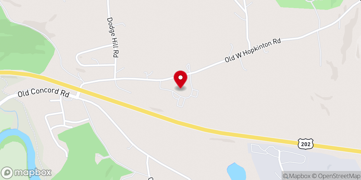 Map showing location of St. Theresa Catholic Church