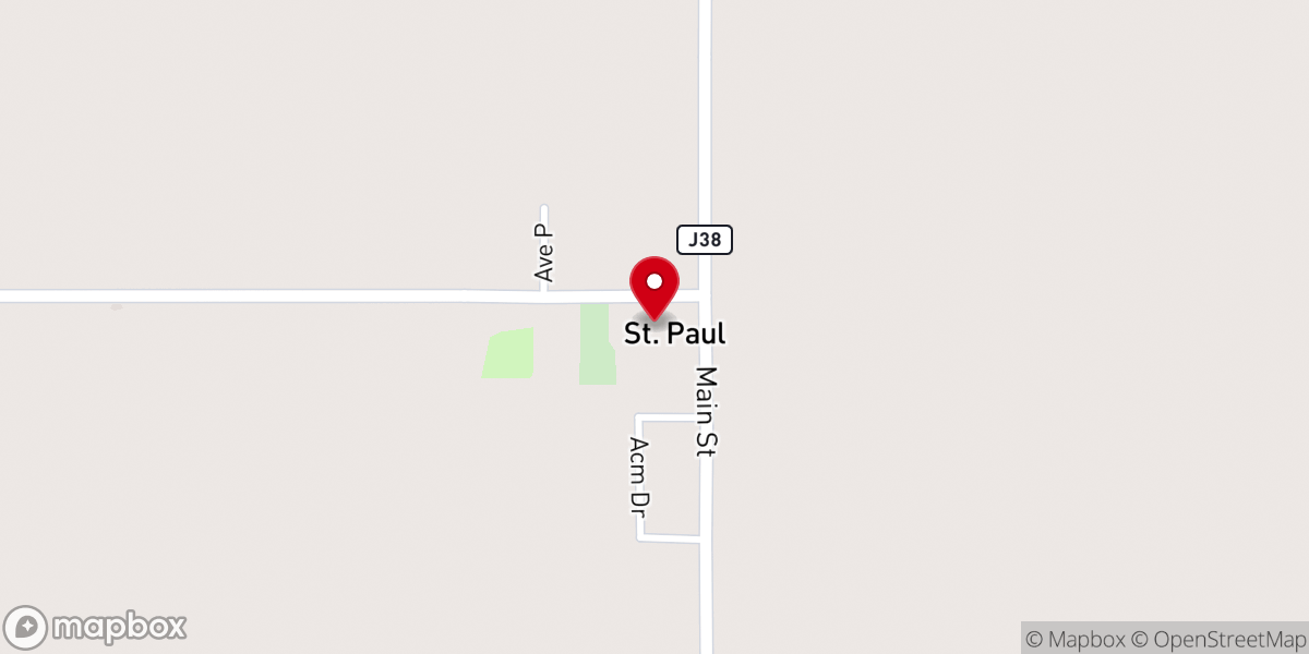 Map showing location of St James the Less Catholic Church