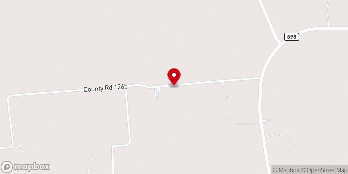 Map showing location of New Zion Church