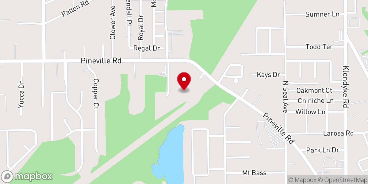 Map showing location of Solid Rock Ministries Inc