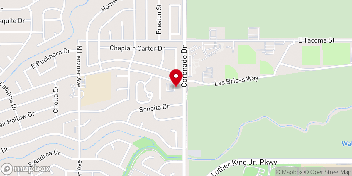 Map showing location of Bible Teacher Mark Browning