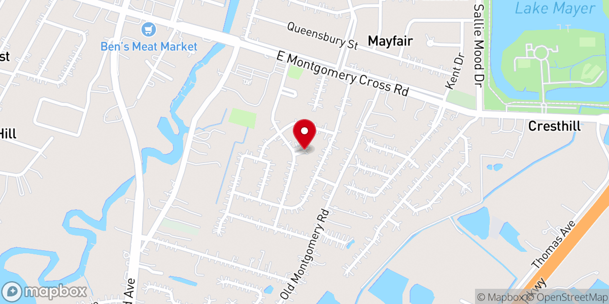Map showing location of E412 Ministries Inc