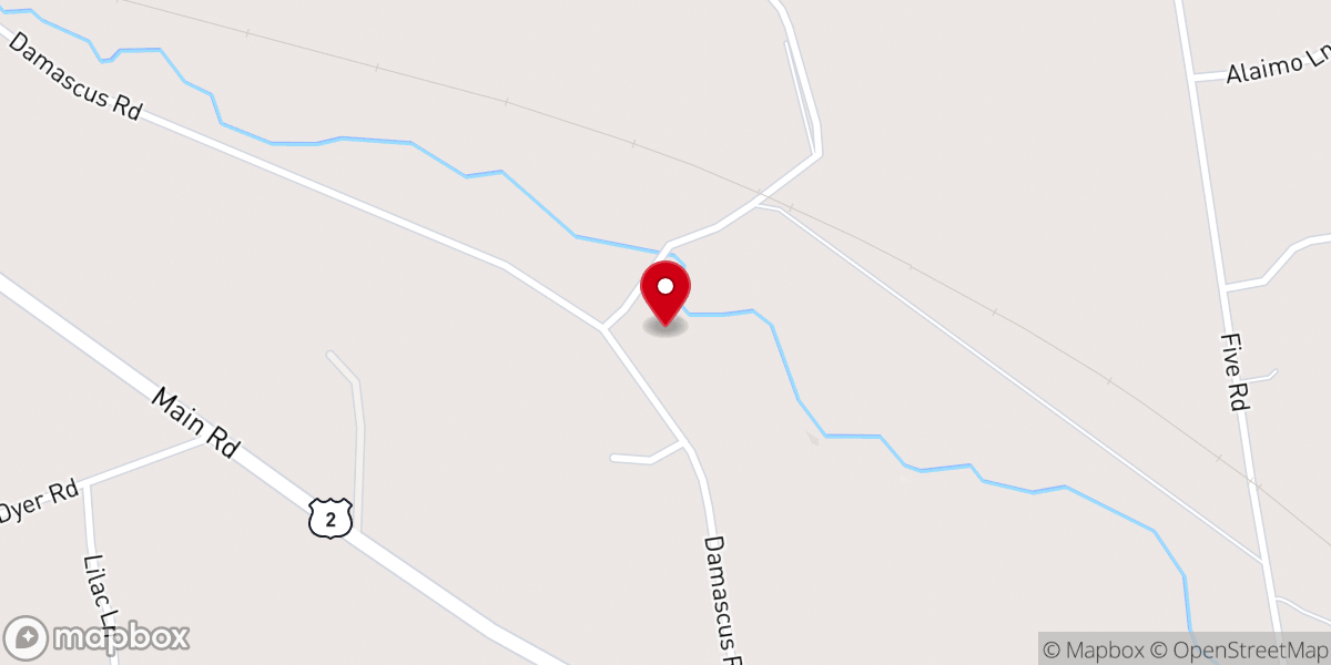 Map showing location of Carmel Crossing Life Church