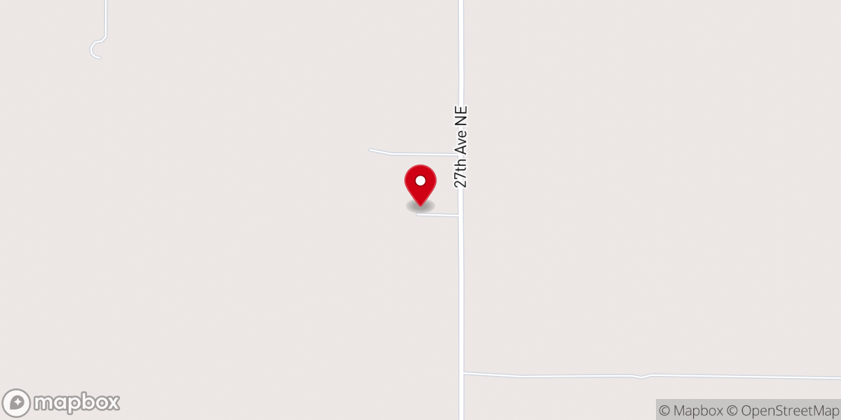 Map showing location of Bethel Church
