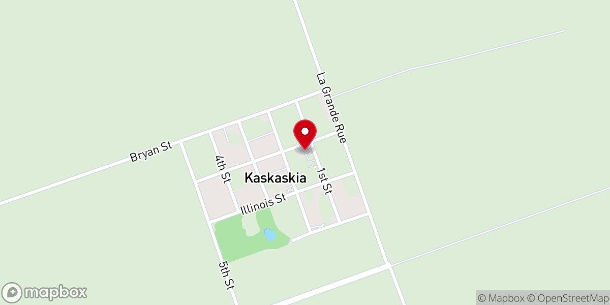 Map showing location of Immaculate Conception Chapel