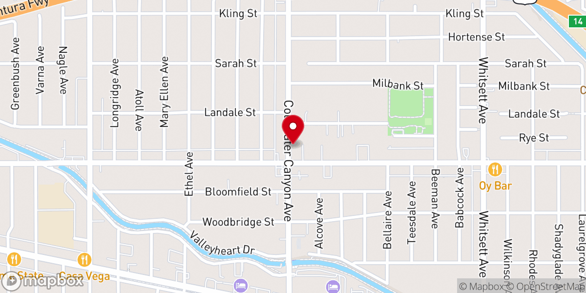 Map showing location of Little Brown Church
