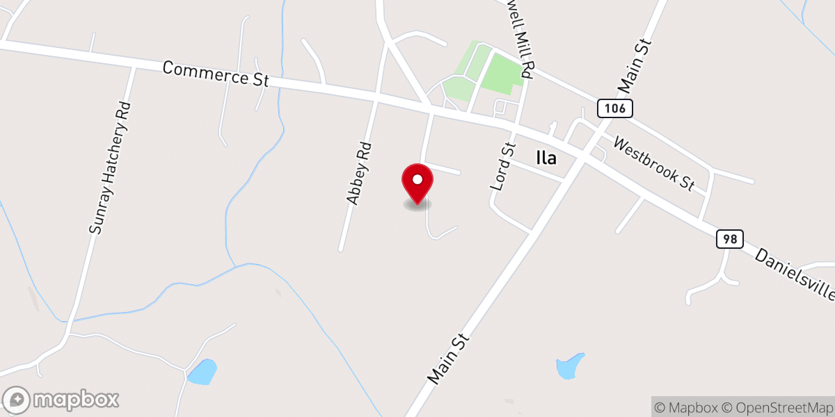 Map showing location of Lighthouse Tabernacle Church