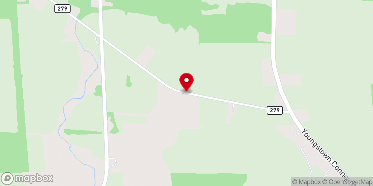 Map showing location of Farmdale First Church of God