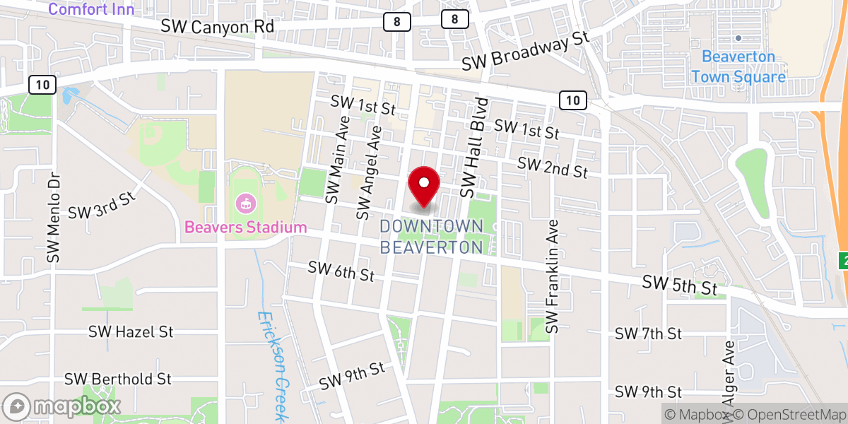 Map showing location of Wesley Rm First United Methodist Church