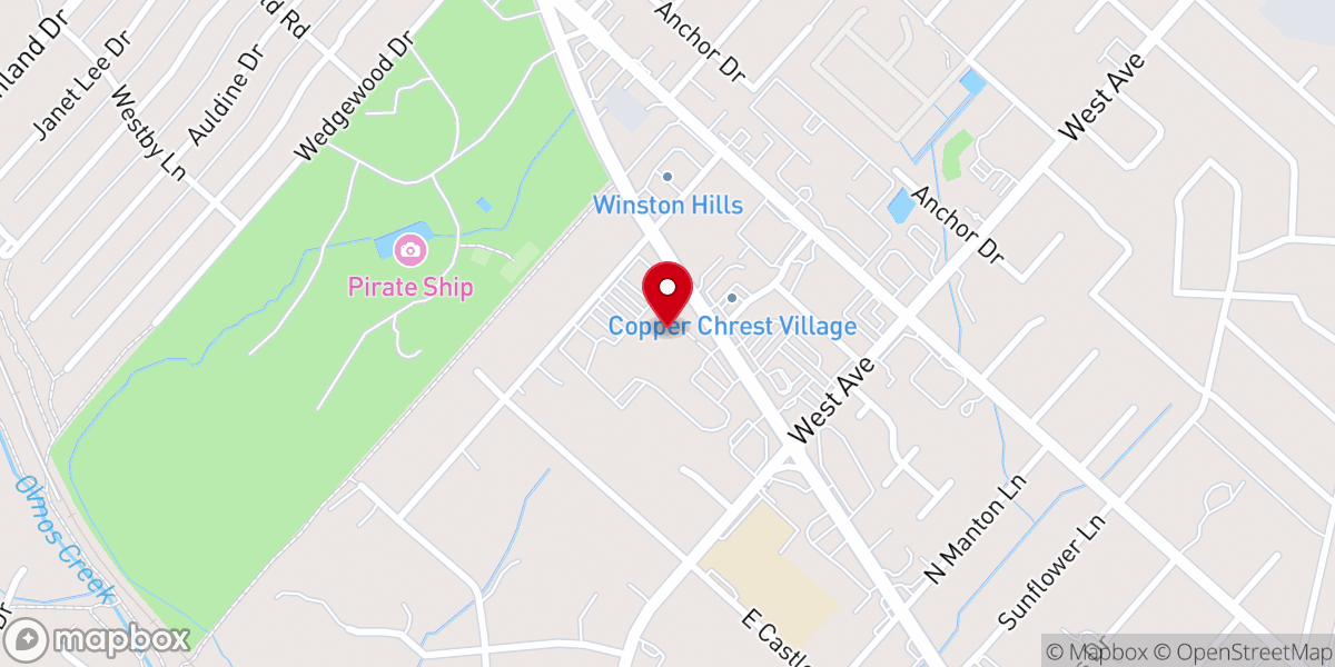 Map showing location of Mission City Church – Central
