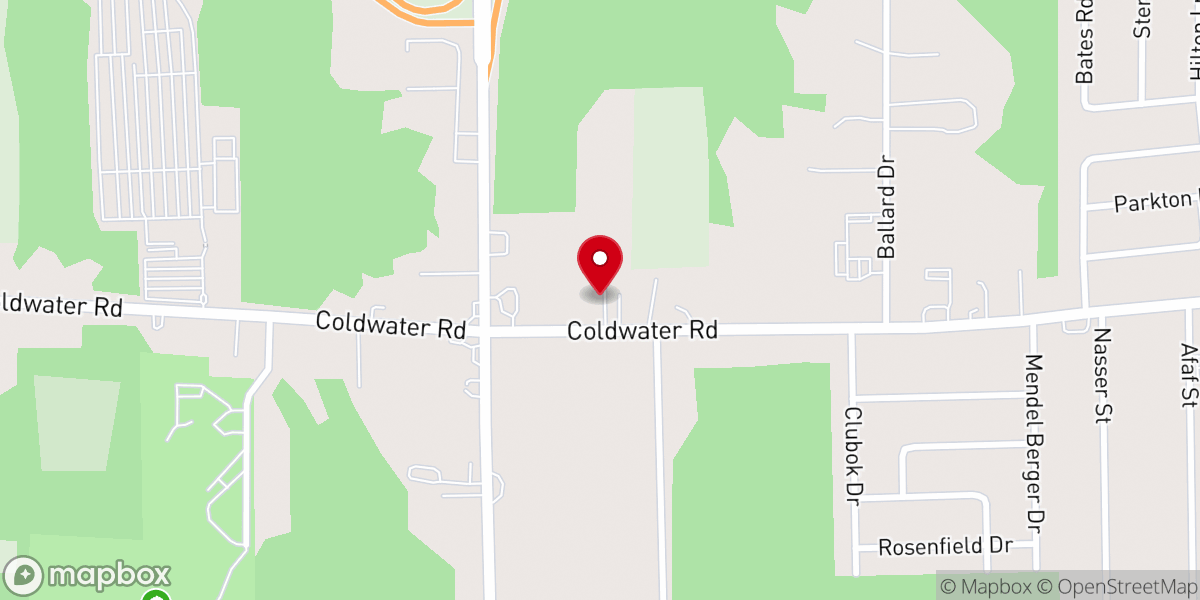 Map showing location of Kingdom First Church of God