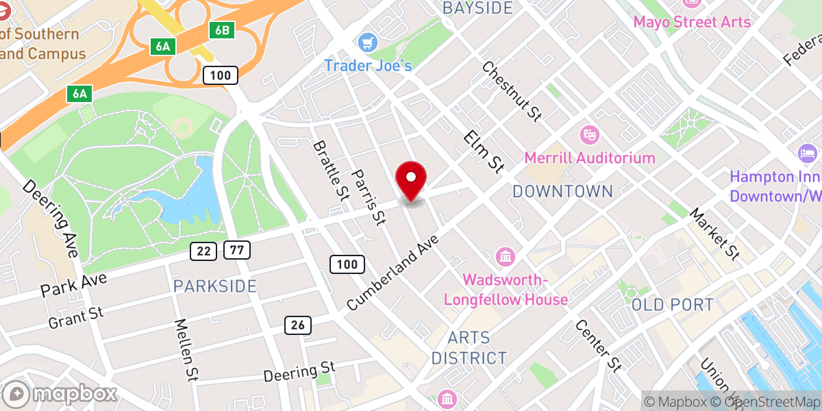 Map showing location of Living Hope Church Assemblies of God