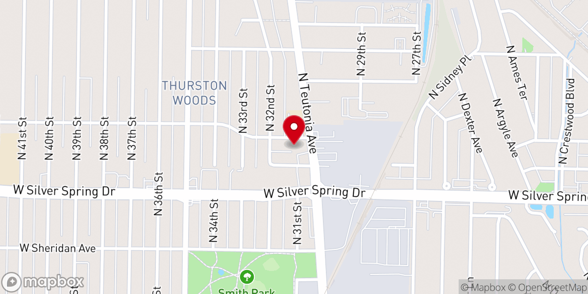 Map showing location of Uflourish Church