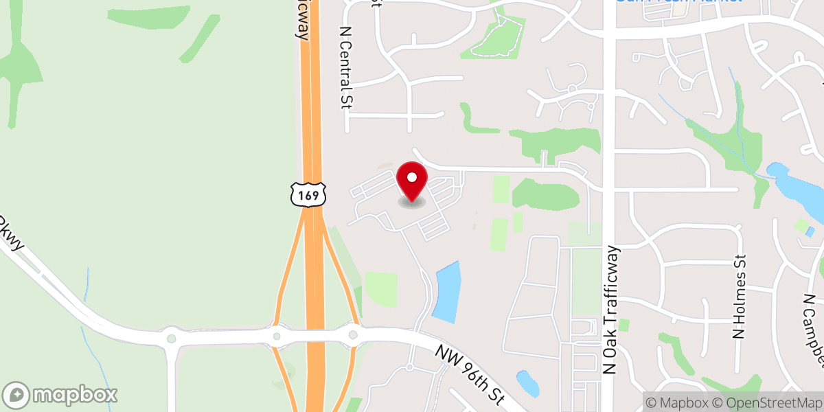 Map showing location of Northland Cathedral Pastor Kevin Smith