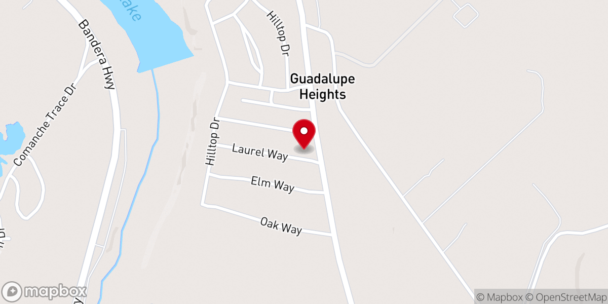 Map showing location of Family Worship Center