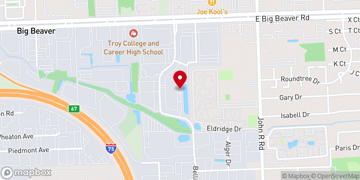 Map showing location of KKPM