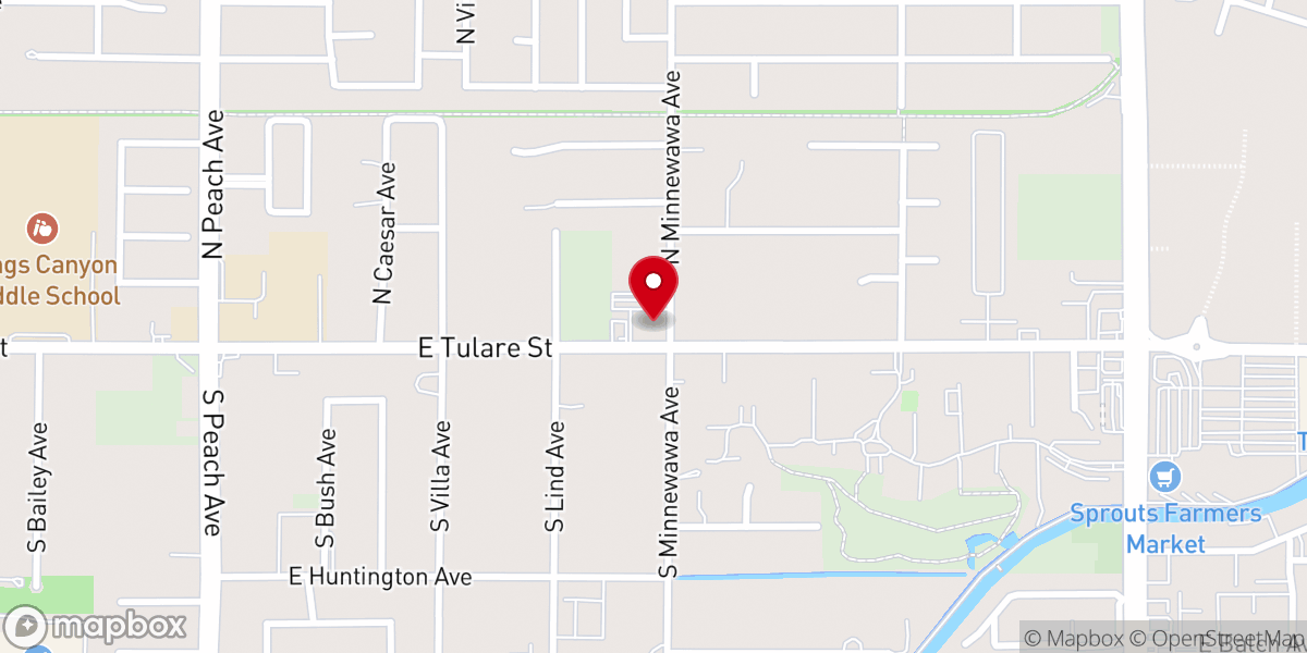 Map showing location of SouthPoint Church