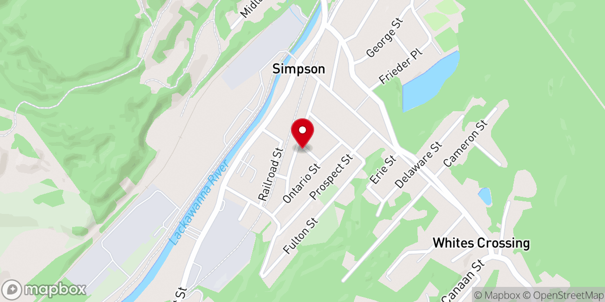 Map showing location of Saint Peter& Paul Ukrainian Catholic Church