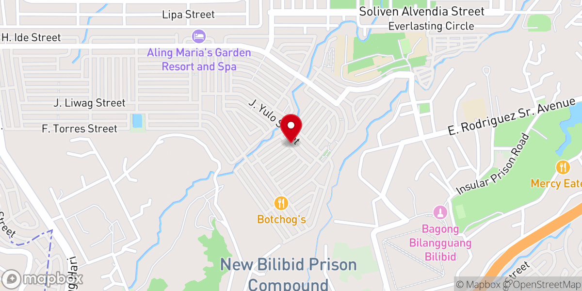 Map showing location of Born Again Sanctuary of Praise, Inc