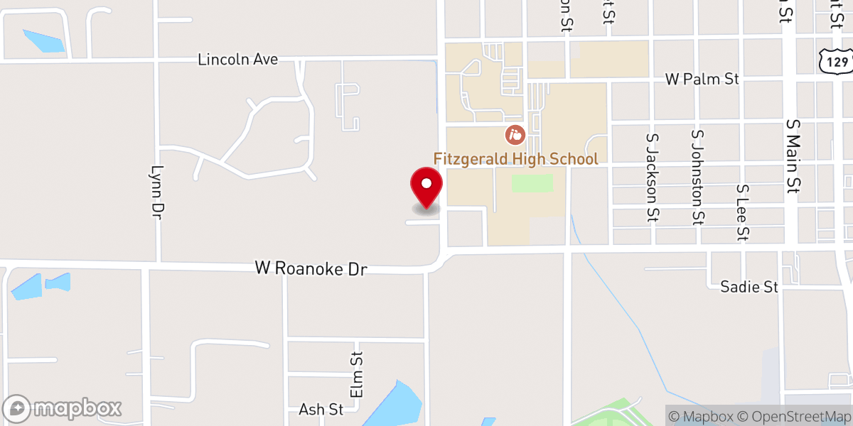 Map showing location of St Williams Catholic Church