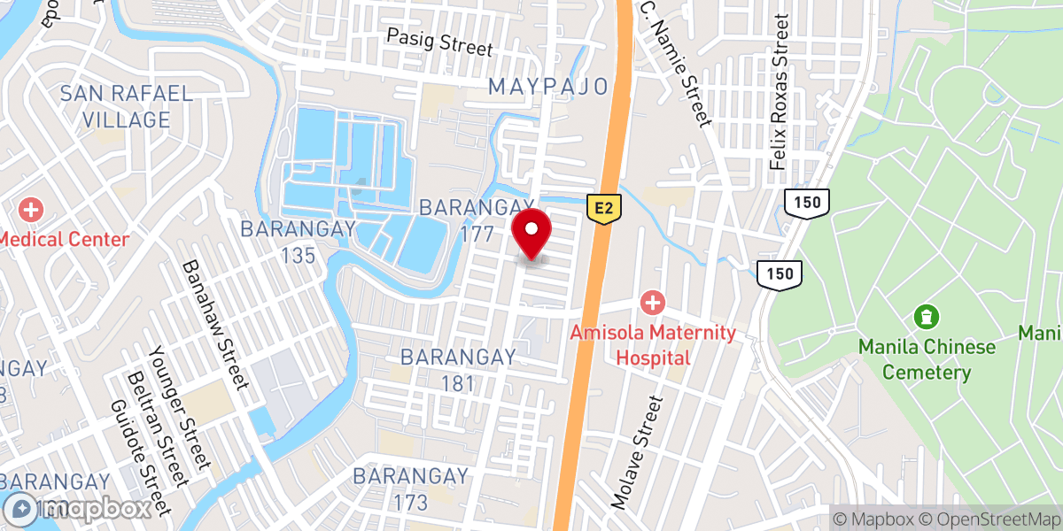 Map showing location of The Lord is my Shepherd Christian Fellowship