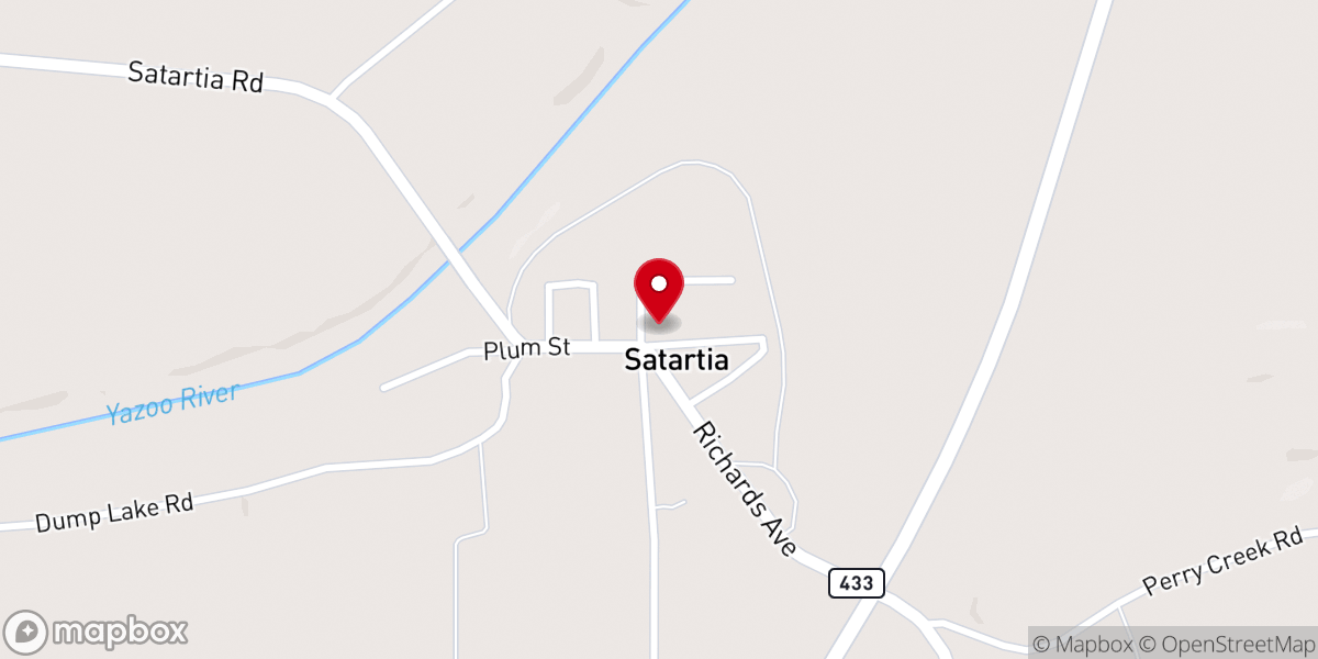 Map showing location of First Baptist Church Of Sataria