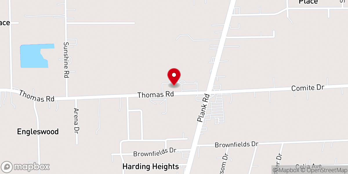 Map showing location of Saint Isidore Catholic Church