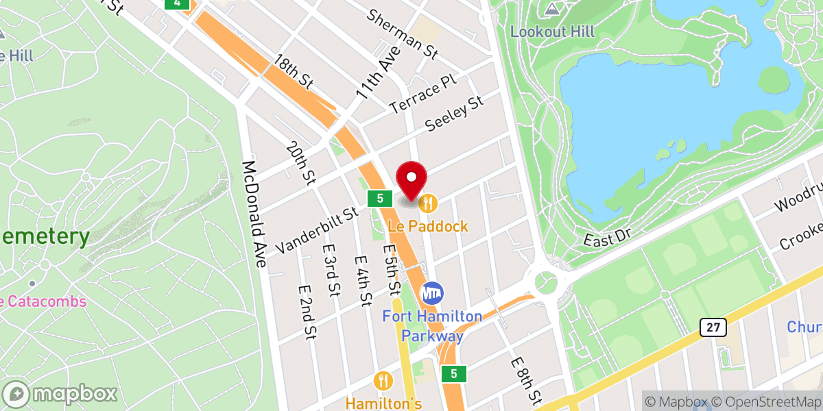 Map showing location of The Cat