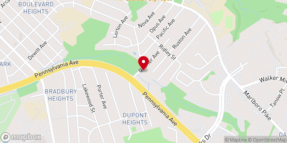 Map showing location of True Deliverance Church of God Ministries, Headquarters