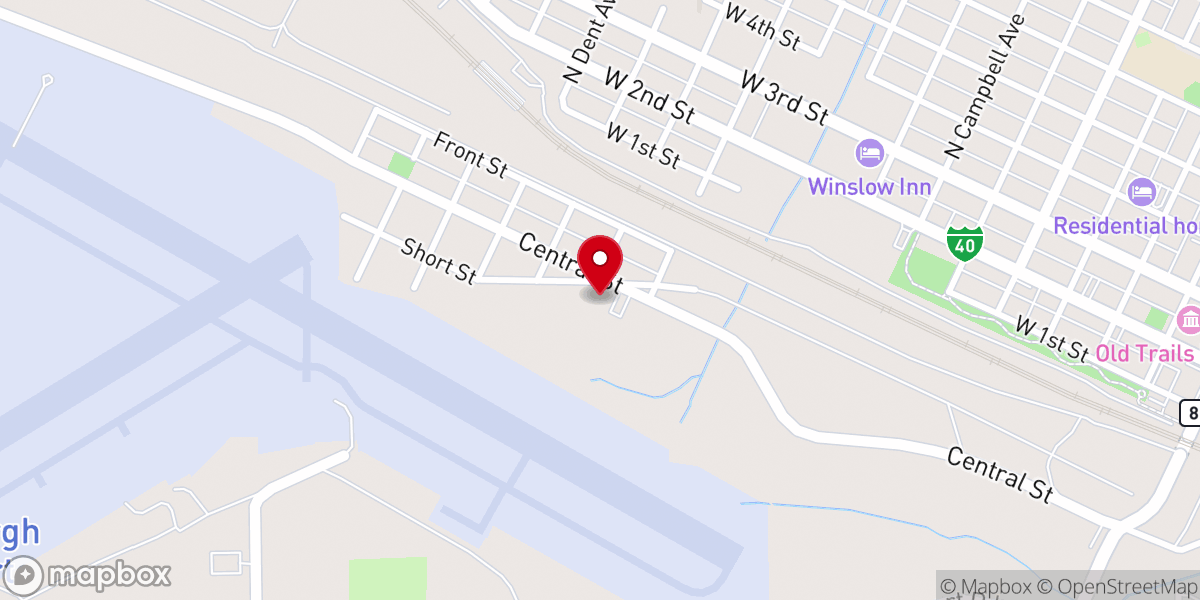Map showing location of Madre de Dios Parish