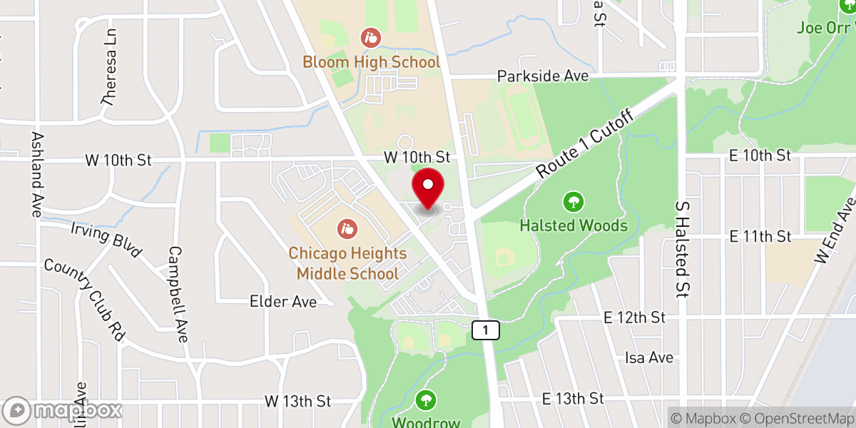 Map showing location of Redeemed Christian Church of God- House Of Glory