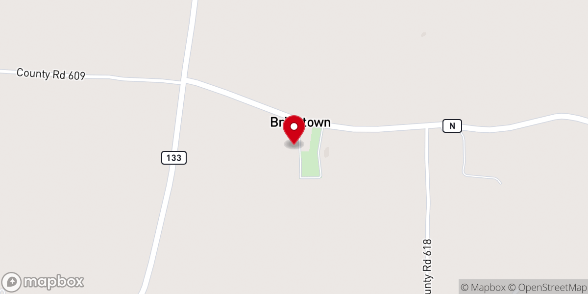 Map showing location of Holy Guardian Angels Catholic Church
