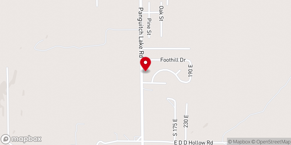 Map showing location of St. Gertrude Catholic Mission Church