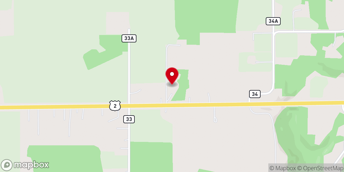 Map showing location of Bridgeway Assembly of God
