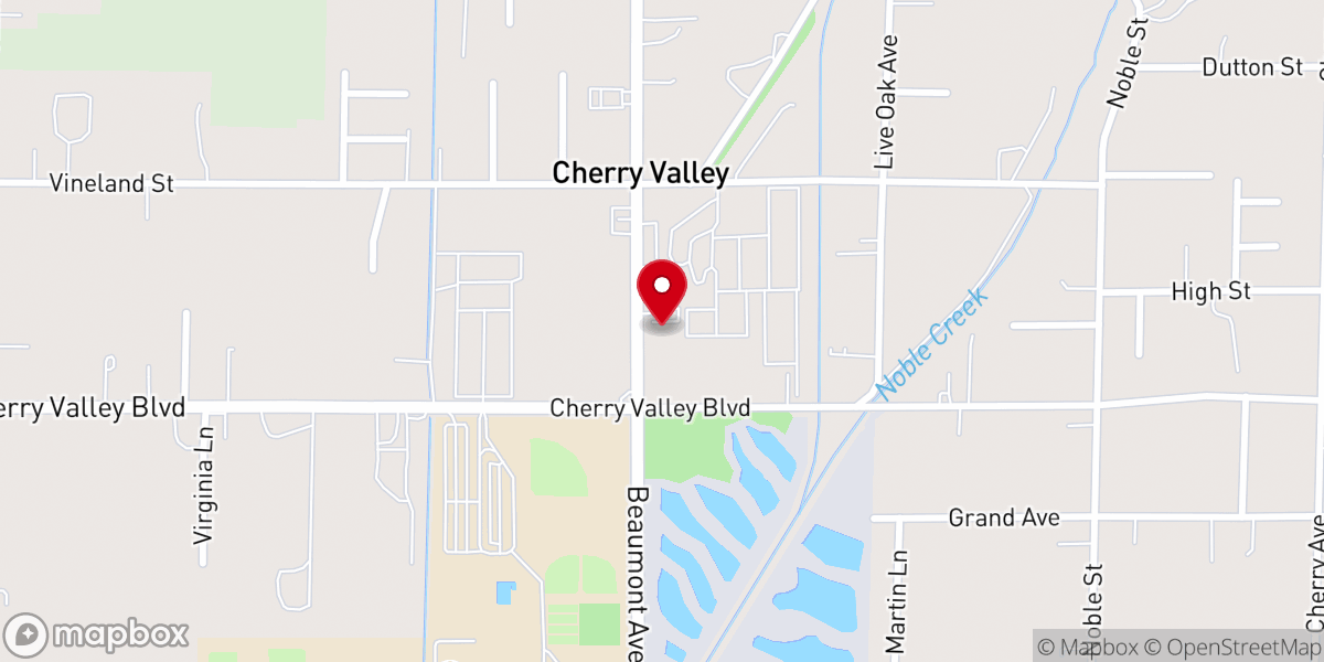 Map showing location of The Potter's House Christian Fellowship Church