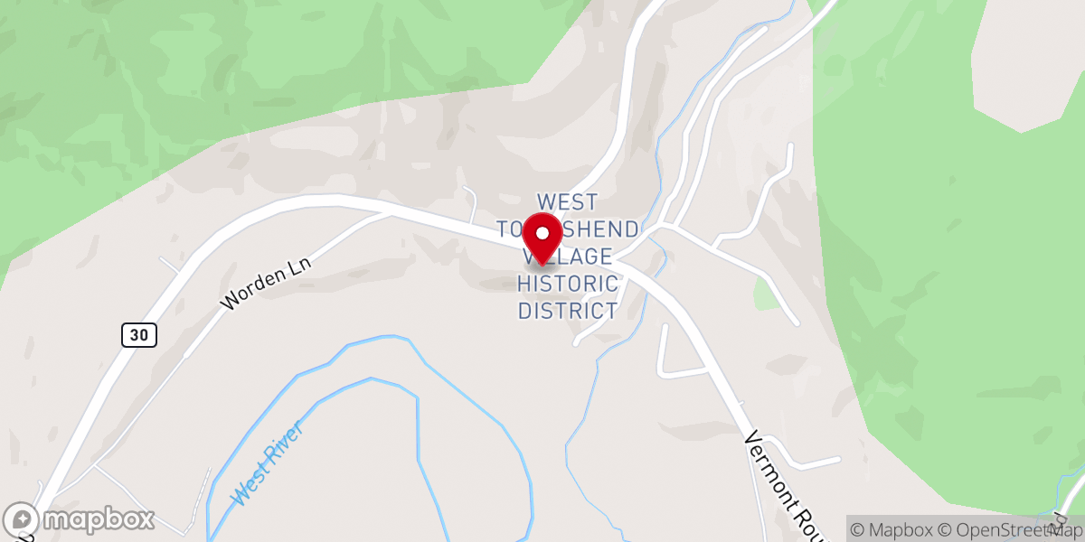 Map showing location of Calvary Chapel West River Valley