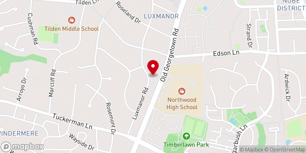 Map showing location of In Christ Washington Church