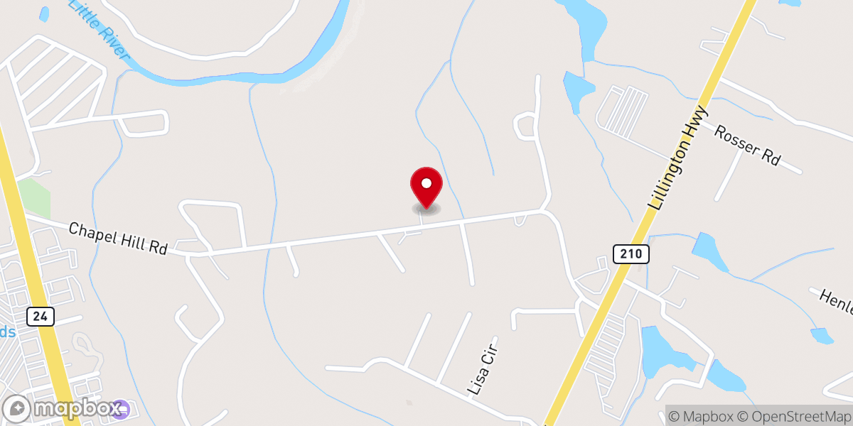 Map showing location of Kingdom Living Global Ministries