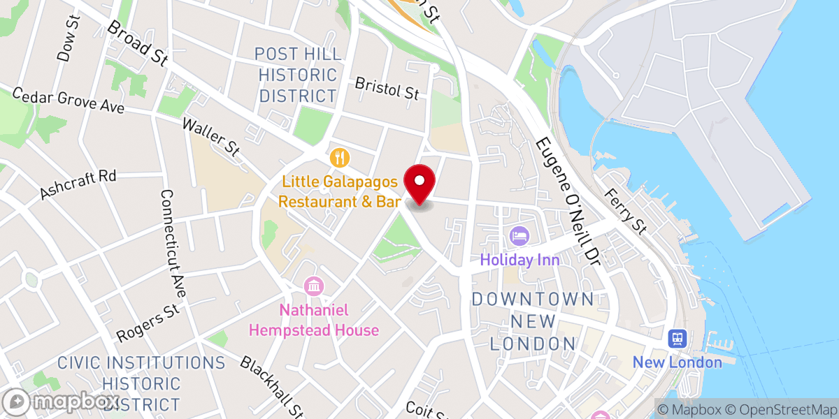 Map showing location of Miracle Temple Church