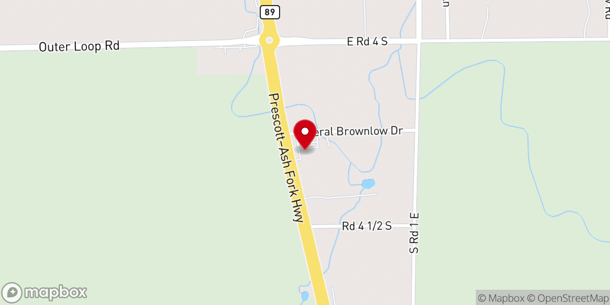 Map showing location of Summit Church Chino Valley